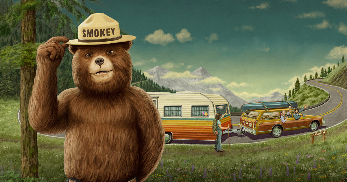 Smokey Through the Years Smokey Bear(03)